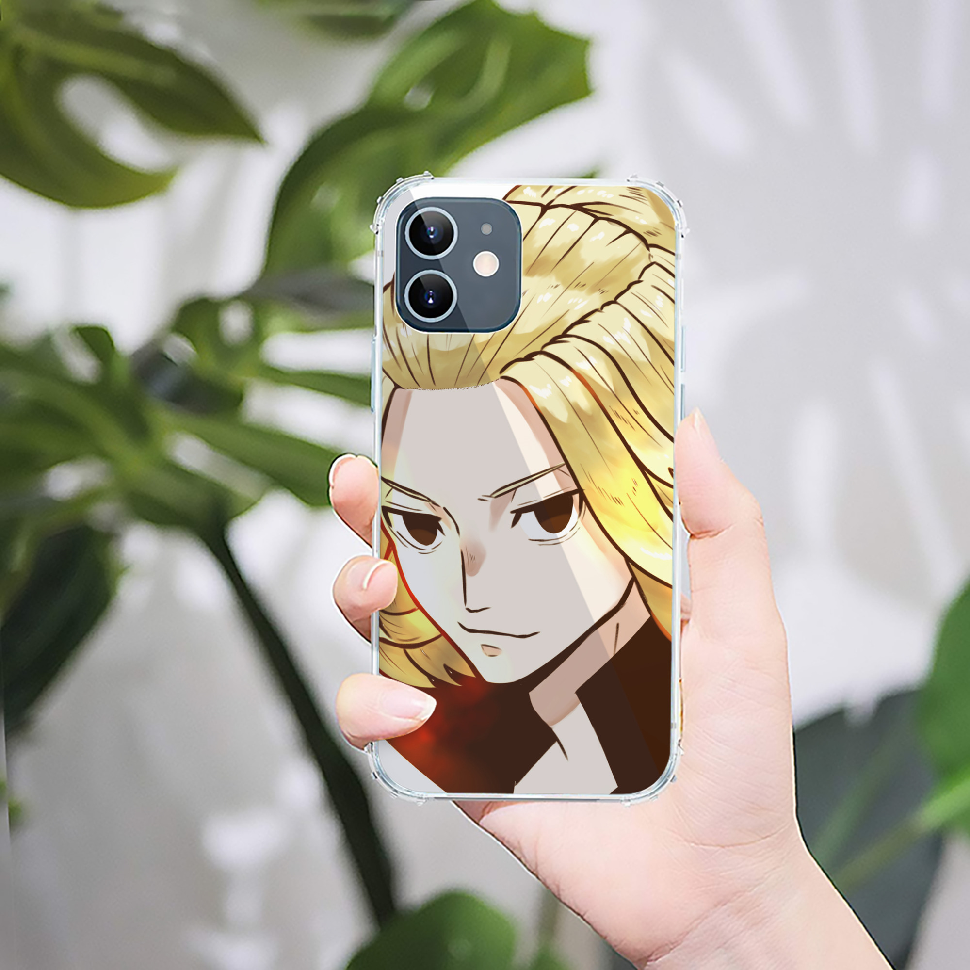 （画像用） 東京リベンジャーズ Tokyo Revengers 【iPhone 12シリーズ対応】透明スマホケース（クリアソフトケース）